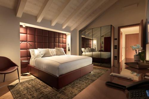 Suite, tramonto, terrazza