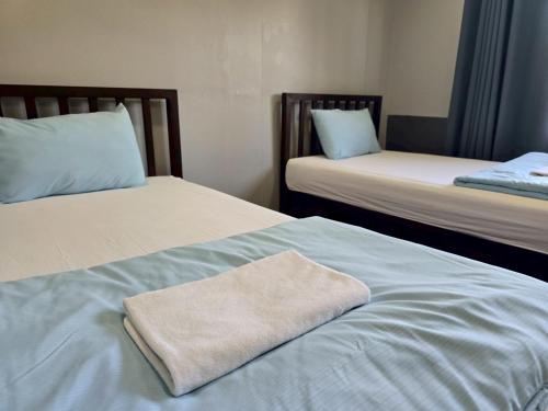1 double bed