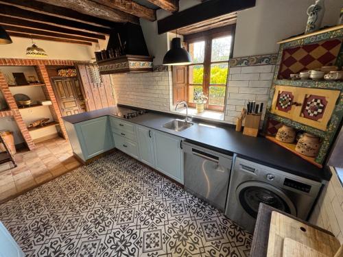 Konyha, Espectacular Casa Rural en Castaneda in Castaneda