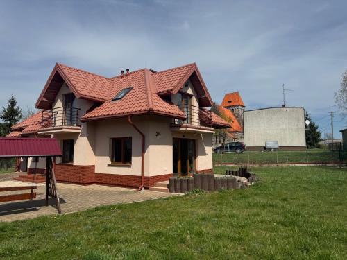 Kalinowski domek z ogrodem Mazury in Kalinowo