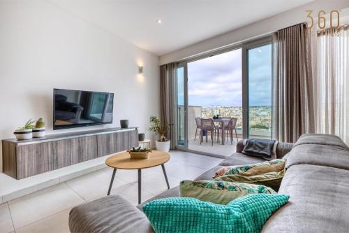 2BR Penthouse with views overlooking Pietà Marina by 360 Estates, Pietà (fotografie 7)