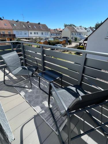 Balkons/terase, Gemütliche moderne Auszeit zum wohlfühlen (Gemutliche moderne Auszeit zum wohlfuhlen) in Büchenbach (Bavaria)