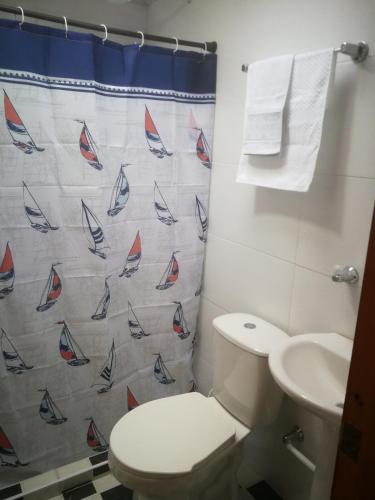 Bathroom, Acogedor Apartaestudio in Atardeceres