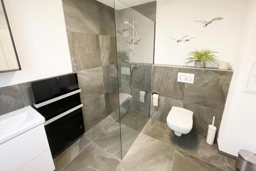 22A Große Wohnung mit Terrasse und Smart TV in 科布