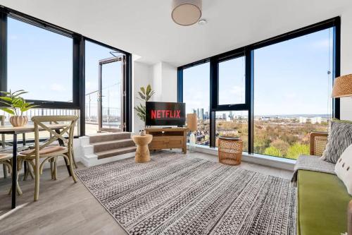 1 Bed Old Trafford Flat Rooftop Views, Manchester (fotografie 6)