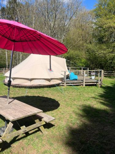 Skats, Swallows Oast Glamping in Whatlington