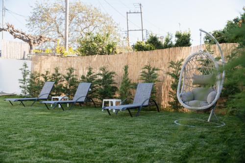 Garden, Casa Moderna in Kourites