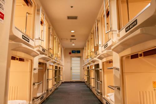 Capsule Hotel Asahi Plaza Shinsaibashi in Osaka
