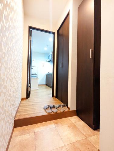 Sun生A号棟103室直达关西机场 电梯公寓 采光良好 仅2站到难波 直达梅田心斋桥天王寺 附带私人厨房