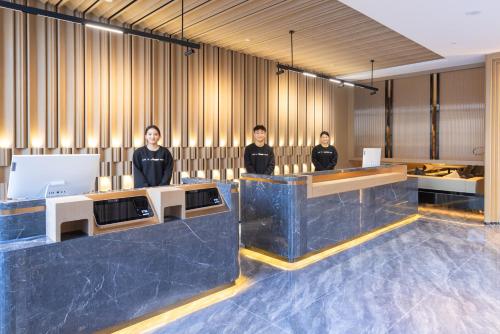 Lobby, Atour X Hotel Tianjin Binhai Airport Free Trade Zone in Tianjin Binhai internasjonale flyplass