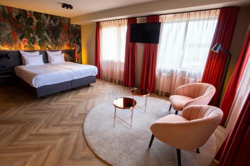 Hotel Greenside Texel Room Type - Deluxe Double Room with Balcony
