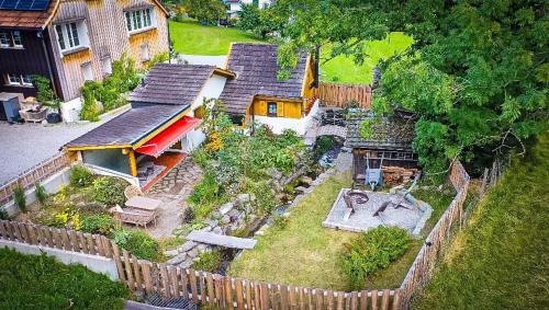Wöschhüsli mit Sauna, Alpenruhe nahe Bodensee (Woschhusli mit Sauna, Alpenruhe nahe Bodensee) in Rheineck