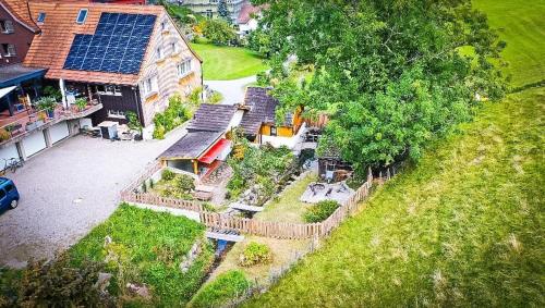 Wöschhüsli mit Sauna, Alpenruhe nahe Bodensee (Woschhusli mit Sauna, Alpenruhe nahe Bodensee) in Rheineck