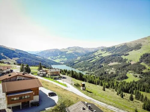 Sennhütte Mitterplatt'n in Königsleiten, Österreich