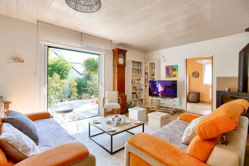 600m de la plage, jardin, maison pour 10 gîte à louer Golf Dinard