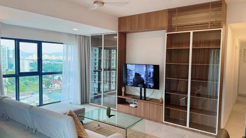 The Atrium at Jalan Ampang by OKBnB - Classy Executive Family Suite 3Bedroom with Balcony , nearby KLCC, Kuala Lumpur