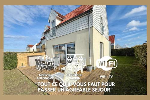 Les Cerfs Volants - Dunes Du Golf - Maison 7 pers - Wimereux - Location saisonnière - Wimereux