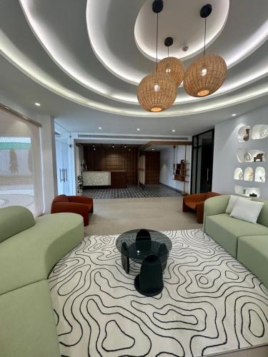 Előcsarnok, Three Oceans Resort in Kanyakumari