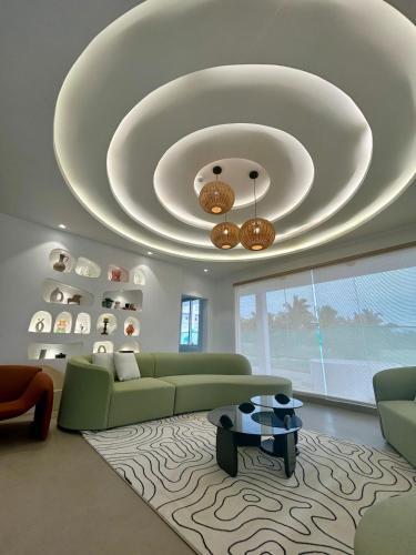 Előcsarnok, Three Oceans Resort in Kanyakumari