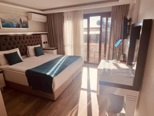 Chambre triple, deluxe, vue sur la mer