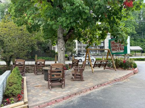 Utsikt, Marshall's Creek Rest Motel in Gatlinburg (TN)