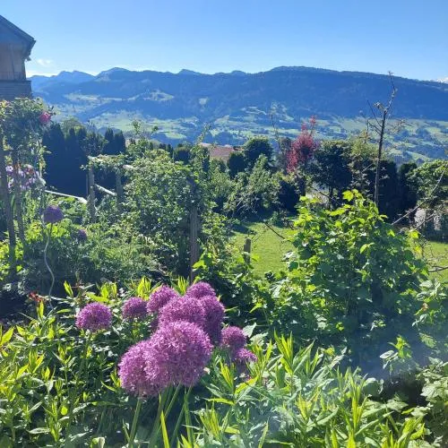 Panorama in Sulzberg, Deutschland