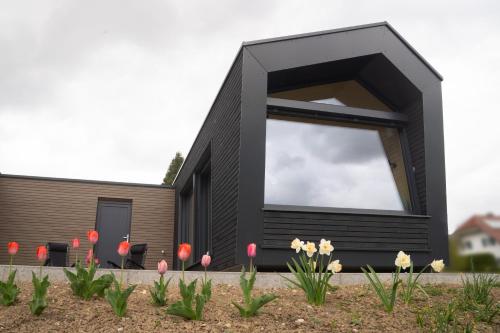 Viesnīcas āriene, Tiny House im Allgäu (Tiny House im Allgau) in Holzgunz