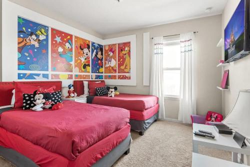 Themed Mickey Bedroom 4BR at Solterra R SR4799 in Davenport, USA
