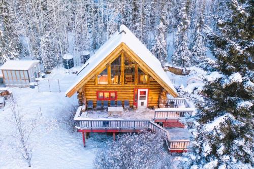 Moose Mountain Cabin- Cozy retreat with aurora views in College (AK)