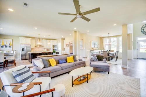 Near Beach and Trails Elegant Home in Cape Charles! in Cape Charles