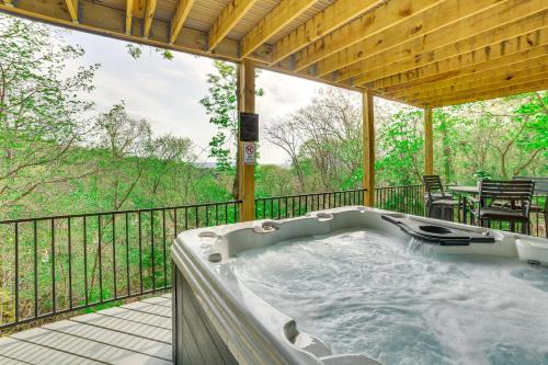 Branson Area Home with Decks and Grill Less Than 1 Mi to Lake! in Reeds Spring, USA