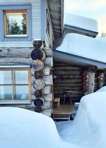 Exterior view, Villa Usva in Tunturipalo