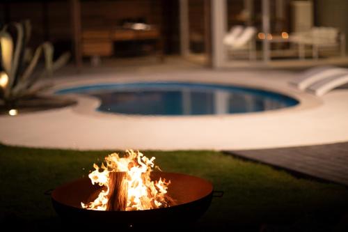 VILLA Seamu 九十九里 家族と愛犬で楽しむプール屋内BBQ付き高級ガーデンヴィラ サウナ設置予定