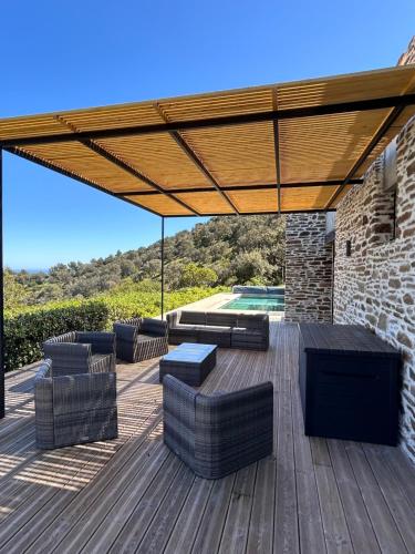 maison gaou bénat vue à 180° maison gaou bénat vue à 180°