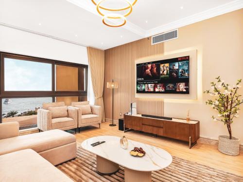 New Fairmont Residence with private beach on PalmJumeirah, Dubai