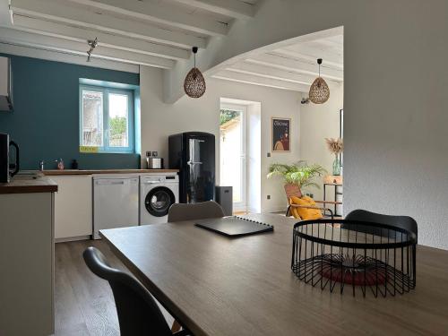 廚房, Le Chai des Mullons in 沙托貝爾納爾