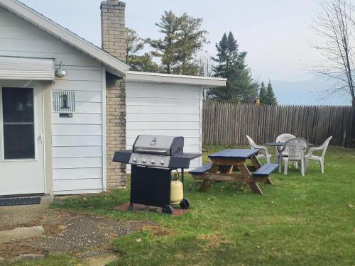 Lake Huron - 1 Bedroom, 1 Bath Lake Front Cabin Sleeps 4 in Oscoda, USA