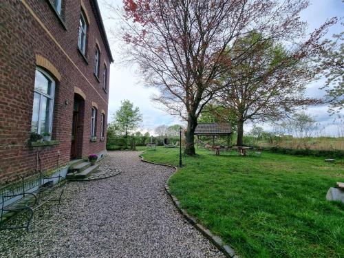 A szálláshely kívülről, Das alte Herrenhaus in Kevelaer városközpont