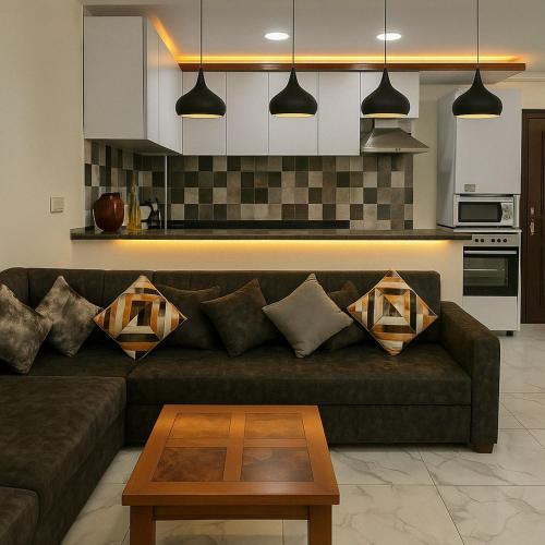 Luxurious Chalet with Pool View in Porto Said Resor, `Ezbet Shalabi el-Rûdi (foto 8)