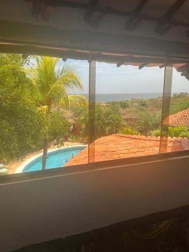 View, Rancho Rebecca, villa de lujo para un Max 10 personas, vistas panoramicas playa y montanas, piscina, in Sabana de Guacuco
