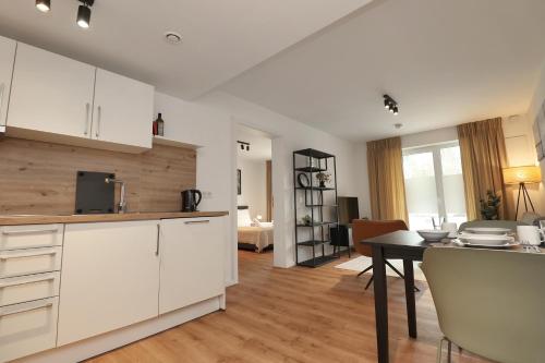 Konyha, helloYOU Apartments in Ingelheim am Rhein