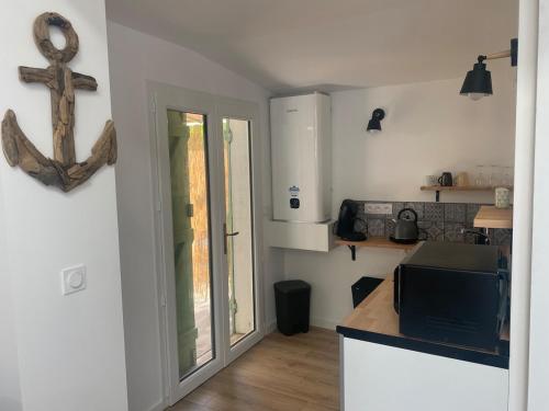 virtuve, Studio cosy Cadaujac in La Brede