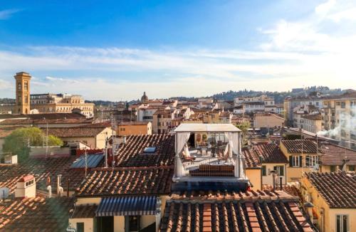 ENCHANTING PENTHOUSE with a breathtaking 360 degrees Panoramic View in the Heart of Florence, Florencie (fotografie 4)