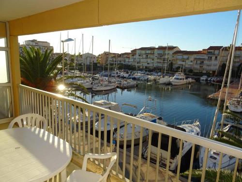 Appartement vue sur port avec parking et animaux admis - FR-1-833-6 - Location saisonnière - Canet-en-Roussillon