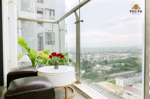 Two-Bedroom Apartment with Pool View room in Căn Hộ Cao Cấp PucPu Apartment Huế