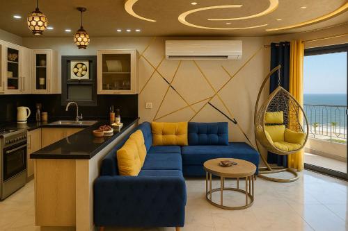 Elegant Chalet with Ocean Views in Porto Said Resort, `Ezbet Shalabi el-Rûdi (zdjęcie 7)