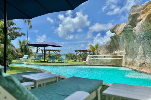 Widok, Palau Central Hotel in Koror Island