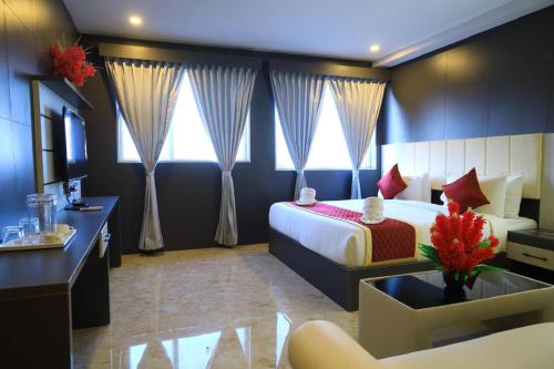 2 double beds