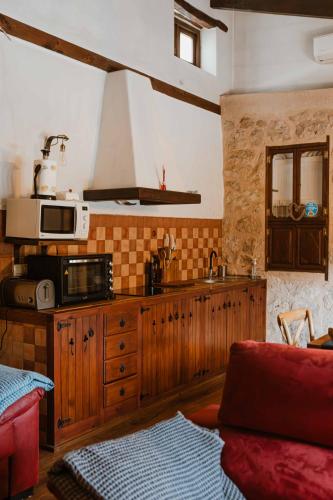 ห้องครัว, Casa Rural Las Tinajas de Naya in อัลกาลา เดลฆูการ์