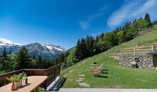 陽台/露台, Chalet Les Planches in 瓦勒迪利耶
